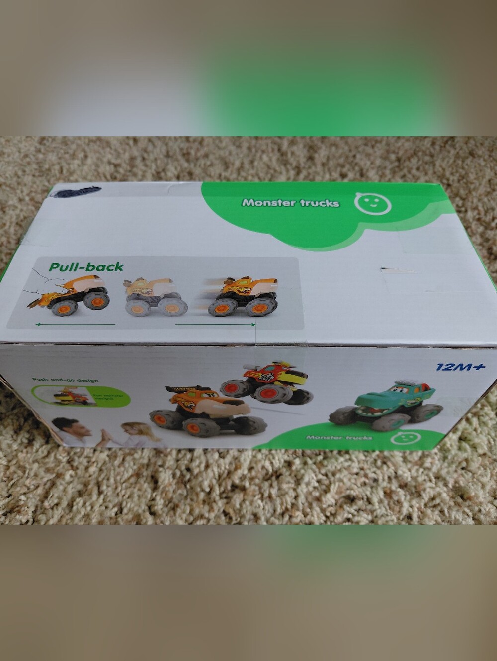 New In Box Pullback Monster Trucks - Picture 1 of 1